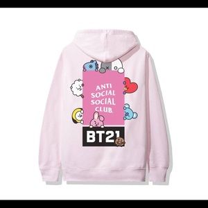 ASSC madhouse pink hoodie.